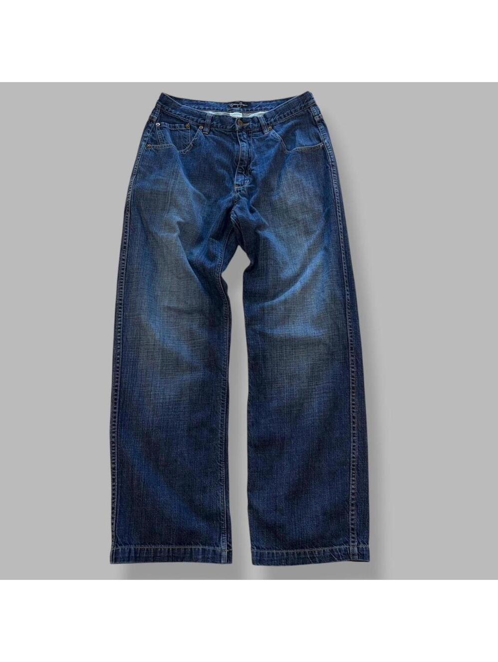 Y2K Sean John Dark Wash Baggy Jeans